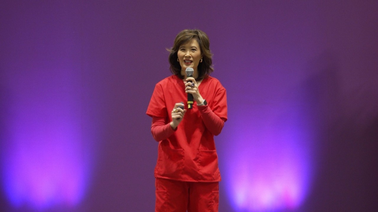 Dr Elaine Chin Speaking
