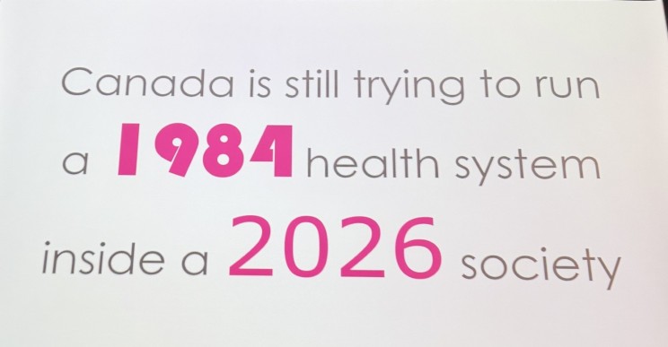 Canada is still trying to run a 1984 health system inside a 2026 society.